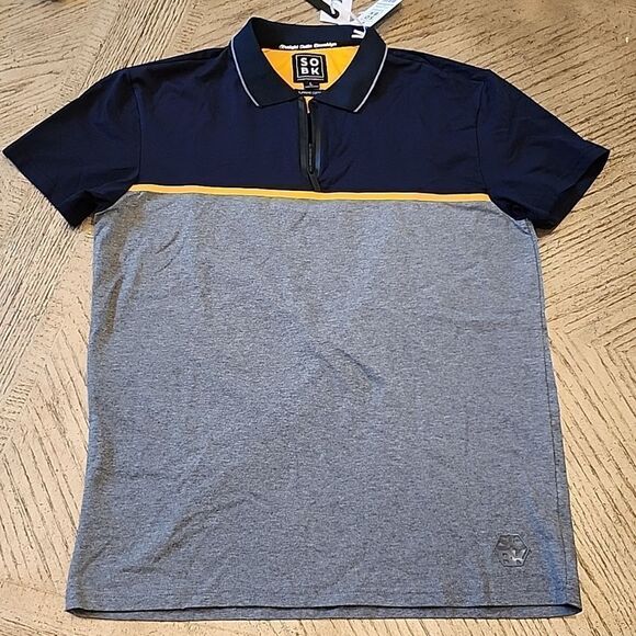 Mens polo Collared shirt size L NWT - Picture 1 of 6